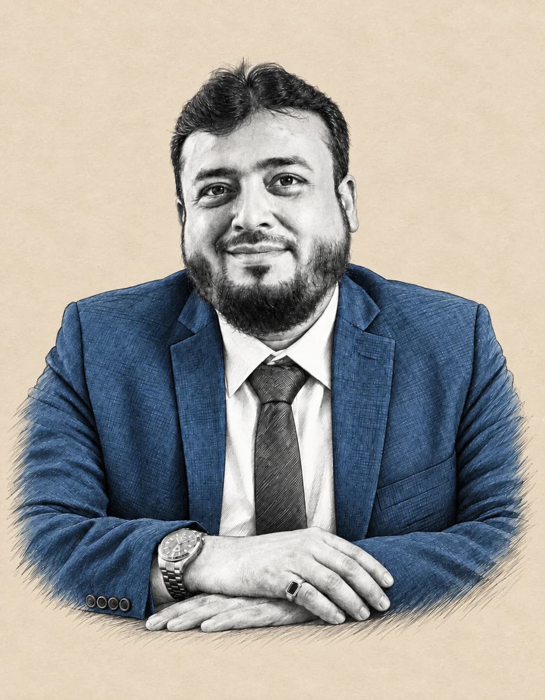 Portrait of ⁠⁠Huzefa Karim, Partner DIGT AD