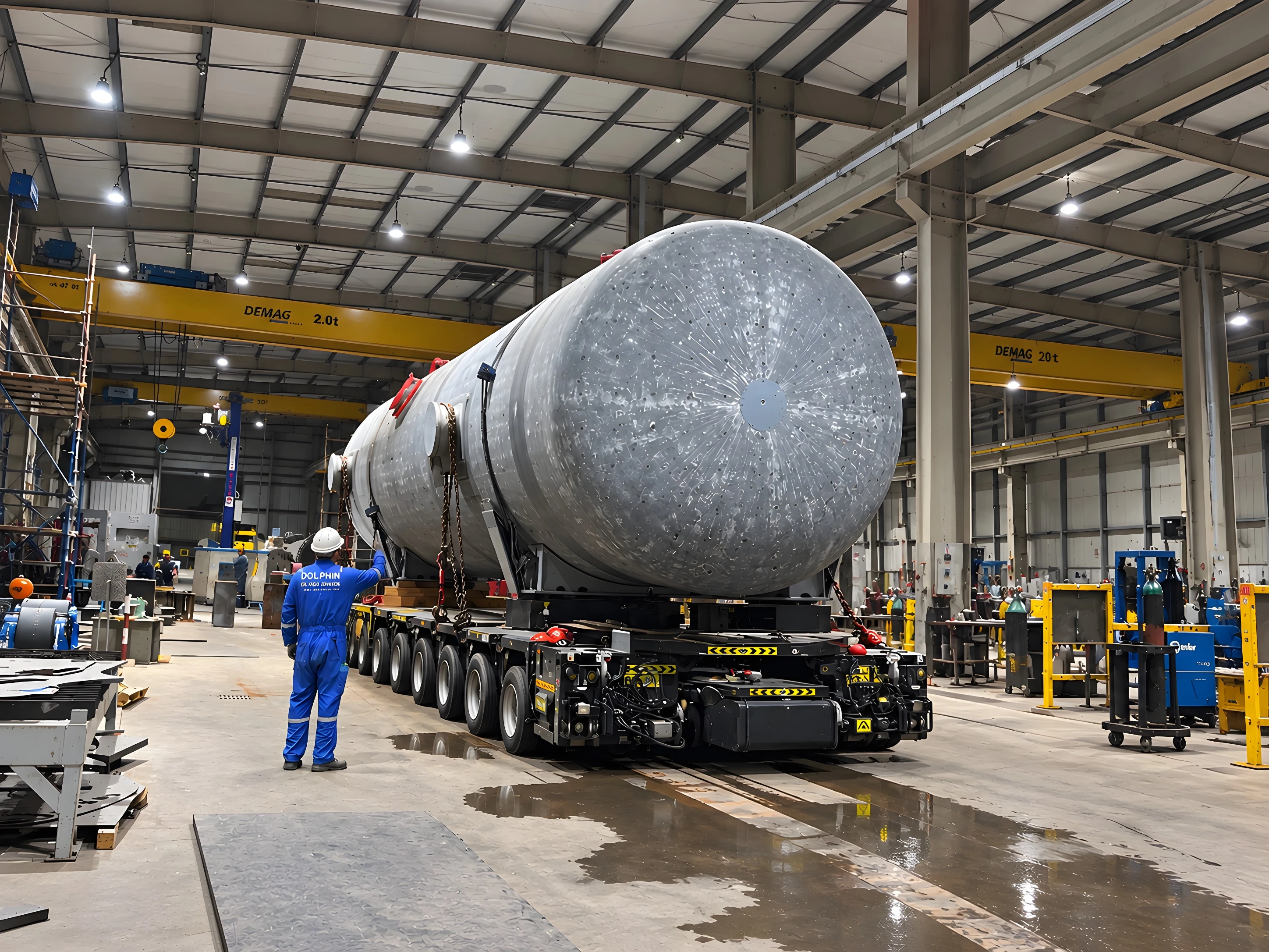 Dolphin Group Refurbishes Critical Feedwater Heater on an Emergency Timeline